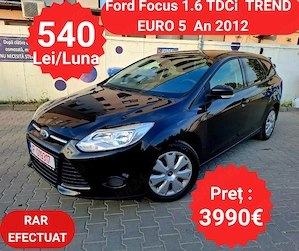 Ford Focus 1.6 TDCI Trend - RATE de la 540 Lei pe Luna - imagine 8