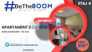 Apartament de inchiriat | Zona Tic Tac | Complet mobilat |