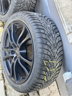 Set Roți Complete 18” ANZIO Black Matt + Kumho WP52 - imagine 5