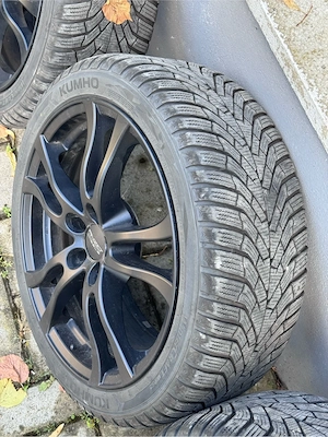 Set Roți Complete 18” ANZIO Black Matt + Kumho WP52 - imagine 4