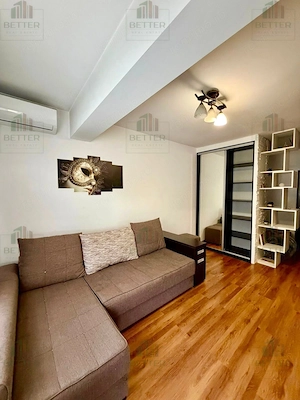 Garsonieră decomandată, mobilată și utilată, cu balcon și loc de parcare   Str. Amurgului