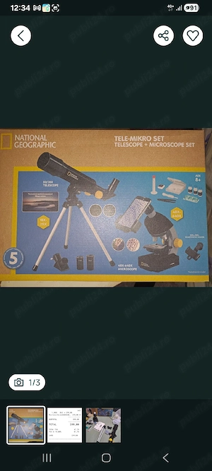 Tele Micro Set National Geographic