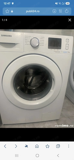 Caut Mașina de spălat Samsung Eco Bubble