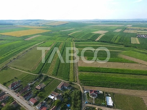Teren intravilan 437mp PUZ aprobat front stradal 21m Sura Mica