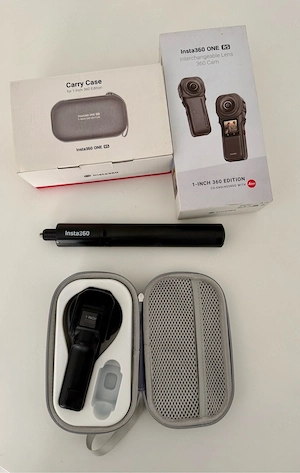 Pachet Complet Insta360 ONE RS 1-Inch (Leica) | Card 128GB | Factură & Cutie