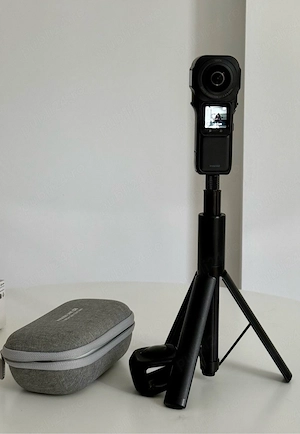 Pachet Complet Insta360 ONE RS 1-Inch (Leica) | Card 128GB | Factură & Cutie
