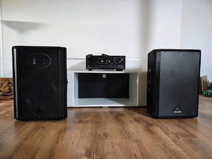 Sistem Audio Complet: AV Receiver Onkyo + Behringer 12" + Bluetooth