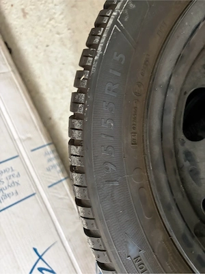 vand set de 2 roti Dunlop 195/55R15 - imagine 2