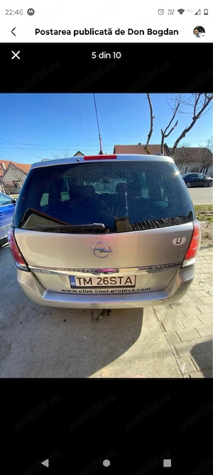 dezmembrez opel zafira b - imagine 5