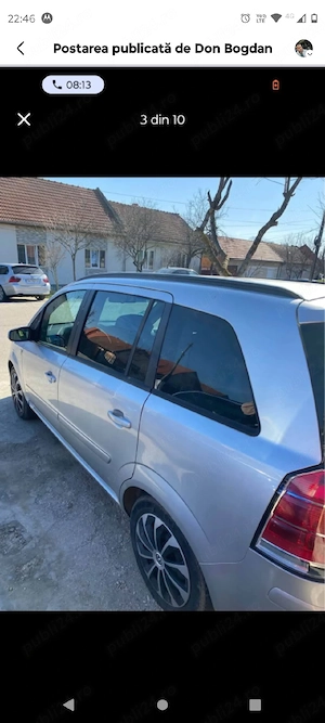dezmembrez opel zafira b - imagine 2