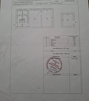 Apartament 2 camere, parter, centrala proprie, boxa 9,5 mp   Str. Tulcei, CT
