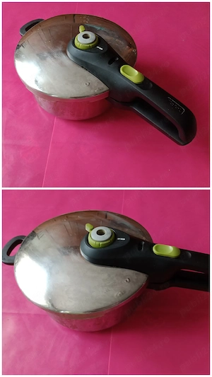 347. Oala sub presiune Tefal Secure Neo, 4 litri, funcțională 