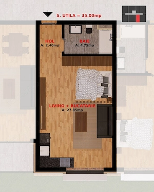 Apartamente si Garsoniere la 1,5 km de Bucuresti. Direct Dezvoltator, Pret Promotional - imagine 9