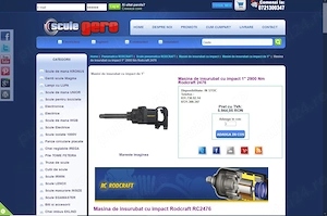 Pistol Pneumatic Impact 1" Ax Lung Rodcraft Profesional Camioane / TIR - imagine 4