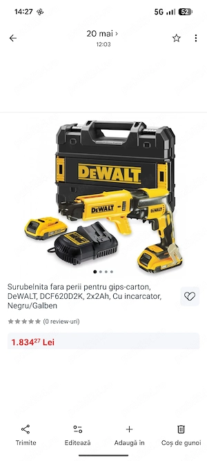 Filetanta DeWalt