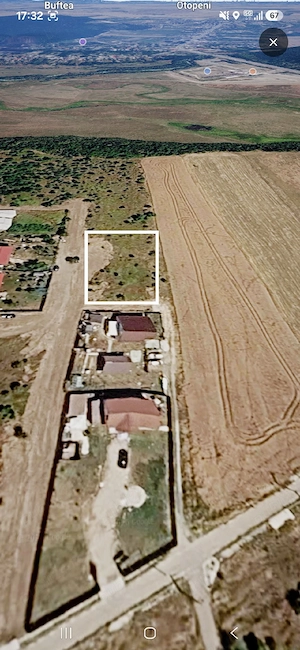 Proprietar, Teren intravilan de vanzare, Calugareni, Giurgiu, sat Crucea de Piatra 809m2 - imagine 2