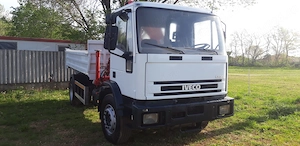 Iveco 180E230 basculabil cu macara Fassi - imagine 7