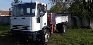 Iveco 180E230 basculabil cu macara Fassi - imagine 5
