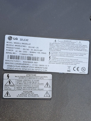 LG32LC42 piese