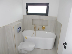 Triplex, P+E, Sacalaz, 3 si 2 dormitoare, living, la cheie, 105 si 86mp, com=0% - imagine 9