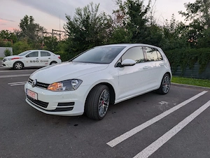 VW GOLF 7, 2015, 1.6 TDI (110 CP), manuală, piele cu textil - imagine 2