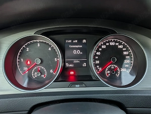 VW GOLF 7, 2015, 1.6 TDI (110 CP), manuală, piele cu textil - imagine 7