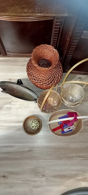 Coșulețe, decoratiuni