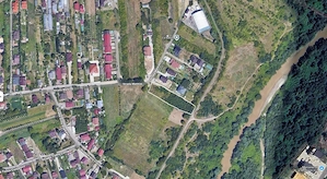 Teren intravilan 2273 mp in Pitesti, str. Mateias, iesire spre Campulung Muscel
