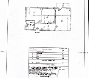 Apartament 2 camere, etaj 2, Banat ( Pediatrie)