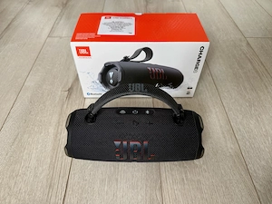JBL Charge 6 - boxă portabilă bluetooth 40W - originală - cu garanție - IP68 - powerbank - negru
