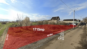 Teren de colț, intravilan, 1715 mp, construibil, Jilava, toate utilitățile în zonă - imagine 2