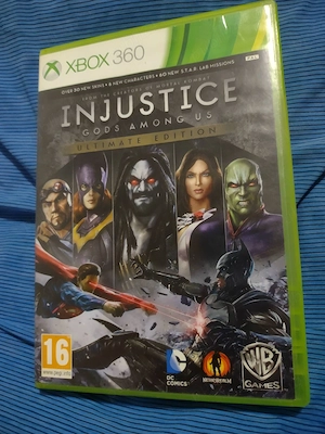 50 Lei. Joc Injustice. XBOX 360. Arată ca nou. Valabil in Iasi.