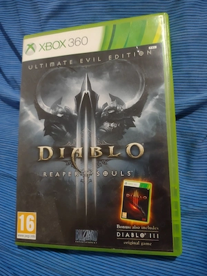 50 Lei. Joc Diablo. XBOX 360. Arată ca nou. Valabil in Iasi.