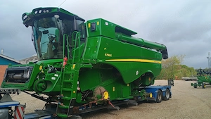  VÂND COMBINĂ JOHN DEERE S7 90i   an 2019 ore puține top tehnologie - imagine 3