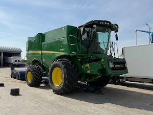  VÂND COMBINĂ JOHN DEERE S7 90i   an 2019 ore puține top tehnologie - imagine 2