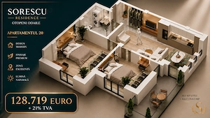 Sorescu Residence - Apartamente cu 2 camere, parcare, mutare imediata - imagine 7