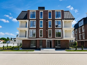 Apartament 2 camere cu gradina Otopeni, bloc arhitectura unica