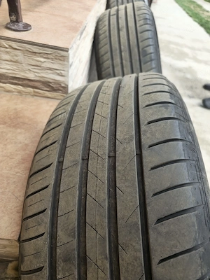 Roti originale r17  BMW F10-F11 style 456 cu anvelope vara - imagine 6