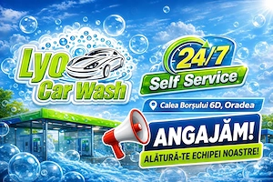 Angajam adiminstrator spalatorie auto self 