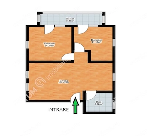 Apartament modern cu 3 camere balcon 2 locuri parcare Turnisor Sibiu - imagine 8