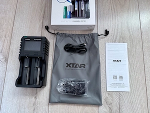 XTAR VX2 Pro - încărcător inteligent - Li-ion LiFePO4 Ni-MH 18650 - capacitate rezistență stocare