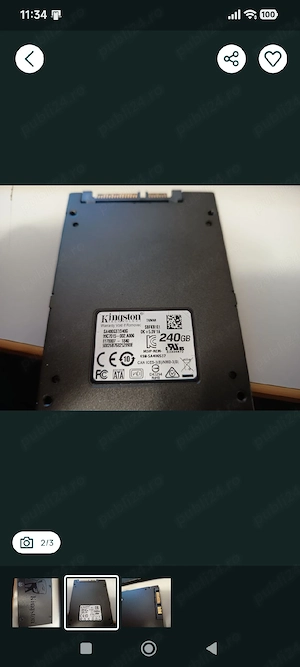 SSD Kingston