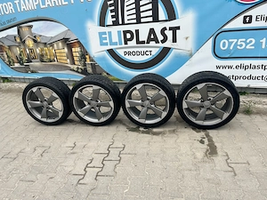 De vânzare set jante R18 Audi cu anvelope originale. Preț 700 euro negociabil jante Audi R18-225/40  - imagine 6