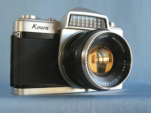 Aparat foto fim clasic kowa model e cu obiectiv 2 50 srl complet functional