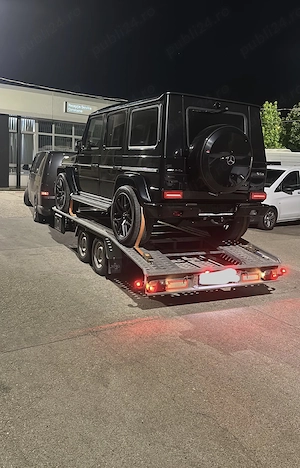 Transport mașini pe platformă 