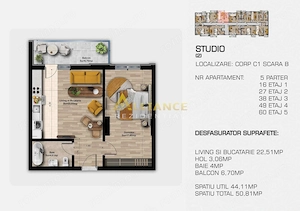 Ap 3 camere langa metrou Berceni - imagine 14