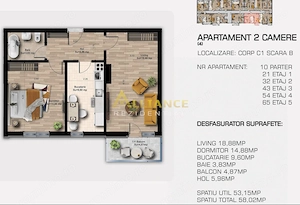 Ap 3 camere langa metrou Berceni - imagine 10