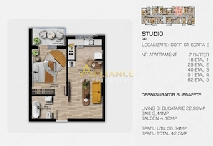 Ap 3 camere langa metrou Berceni - imagine 7