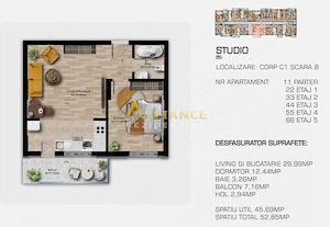 Ap 3 camere langa metrou Berceni - imagine 11