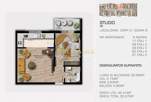 Ap 3 camere langa metrou Berceni - imagine 8